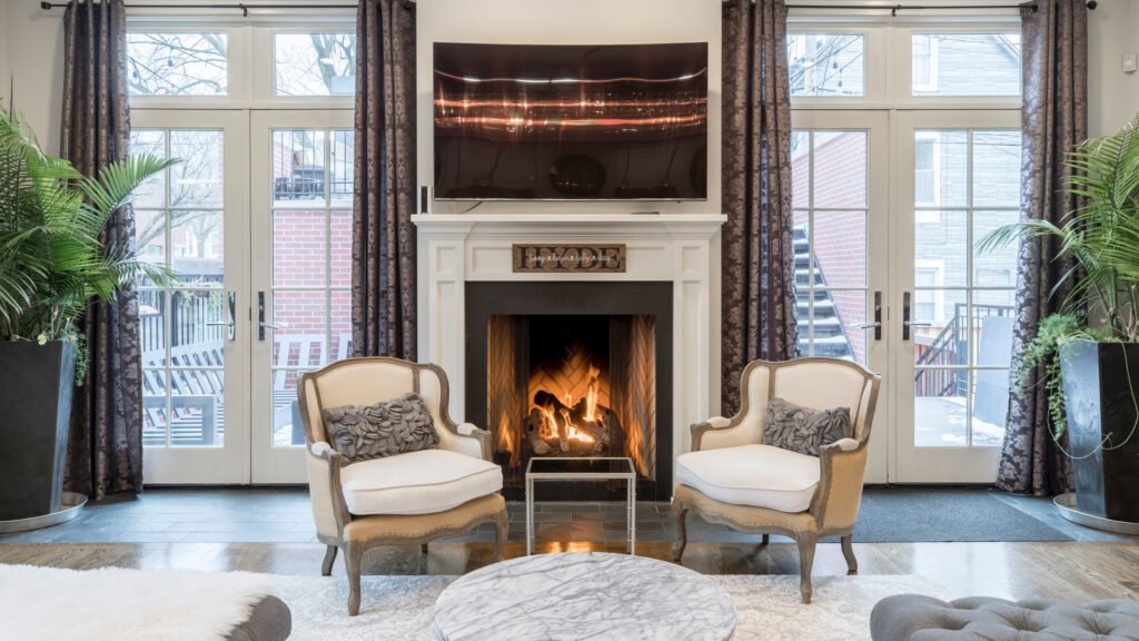 cheminée chaleureux